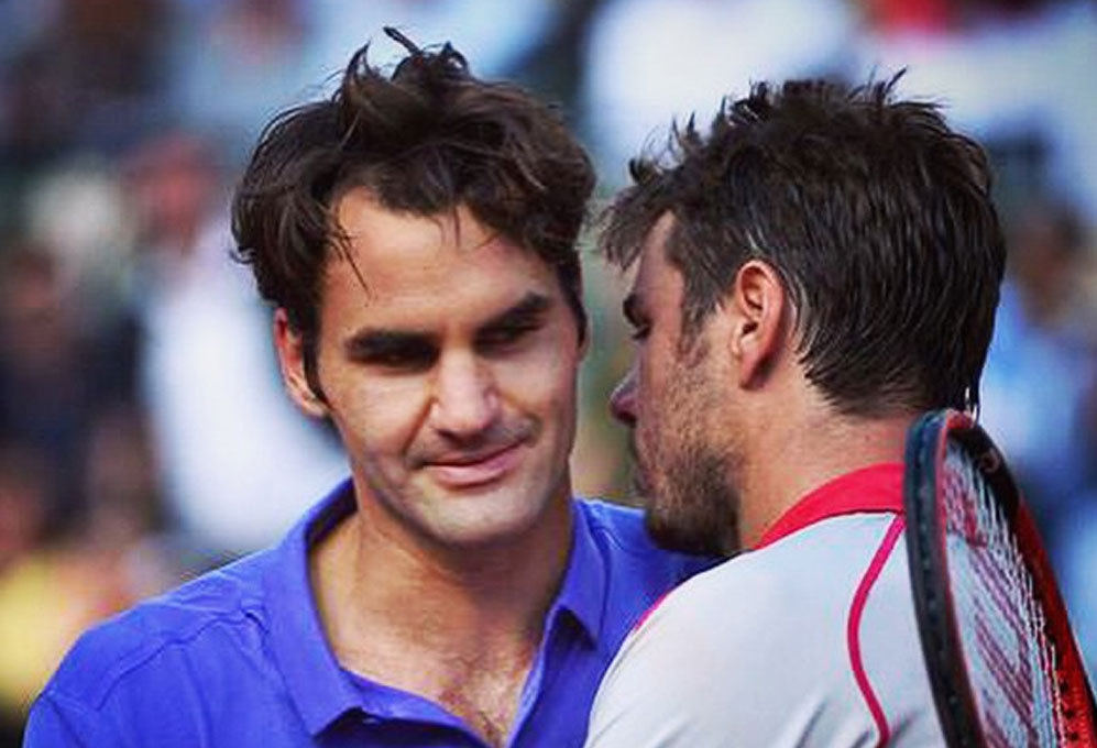 Con Roger Federer comparte amistad y rivalidad. Los amigos del tenista...
