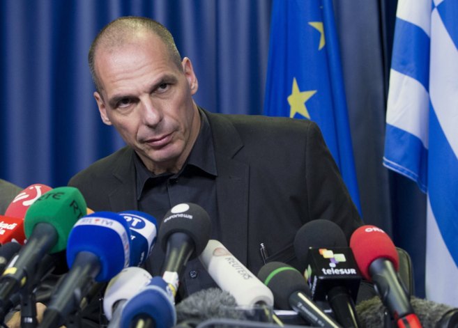 El ministro de Finanzas de Grecia, Yanis Varufakis.