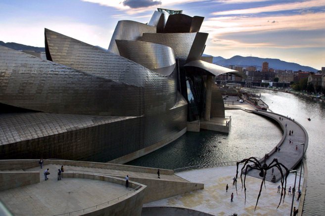 Vista del Guggenheim Bilbao.