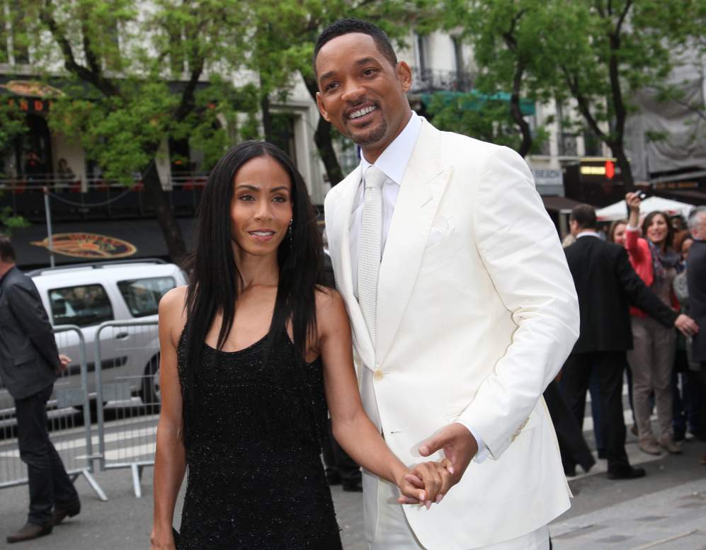 <strong>Will Smith y Jada Pinket Smith.</strong> No canten victoria,...