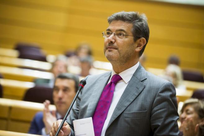 Rafael Catal, en el Senado.