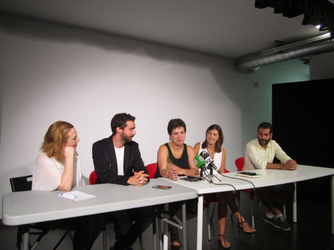 De izquierda a derecha, Ana Isabel Ruiz, Alberto Sotillos, Beatriz...