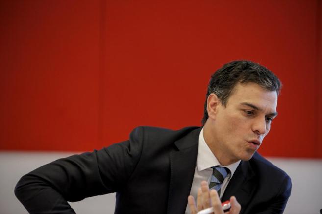 Pedro Snchez, secretario general del PSOE.