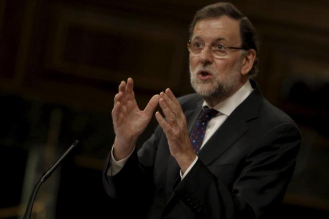 Mariano Rajoy este mircoles en el Congreso.