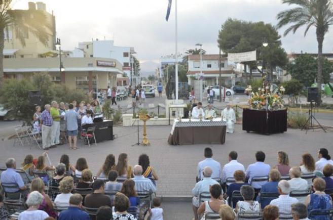 La misa de Carmen se celebraba en los últimos años en la plaza de la...