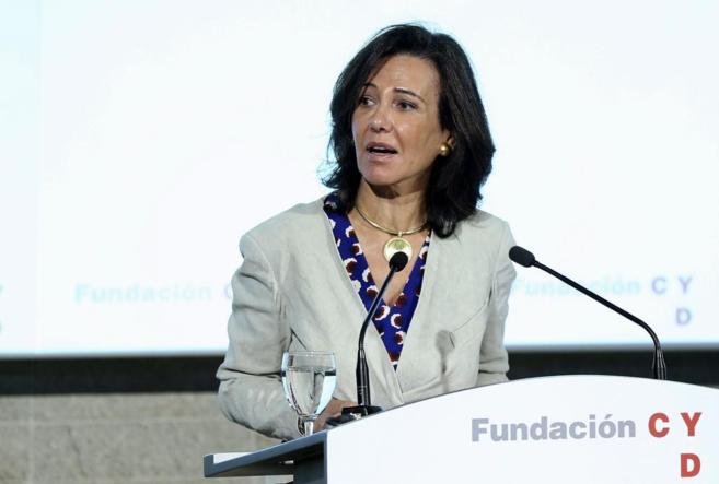 Ana Patricia Botn, presidenta del Banco Santander.