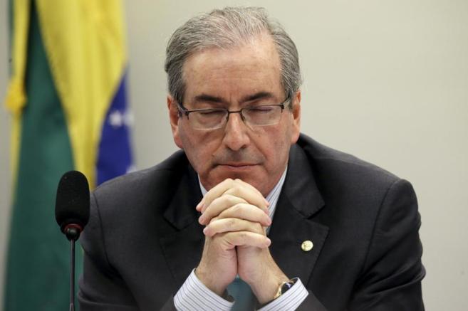 El presidente de la Cmara de Diputados brasilea, Eduardo Cunha.