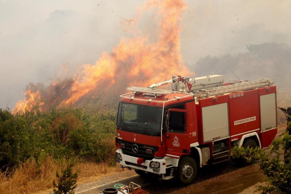 El riesgo de incendios en siete regiones del pas es muy alto....