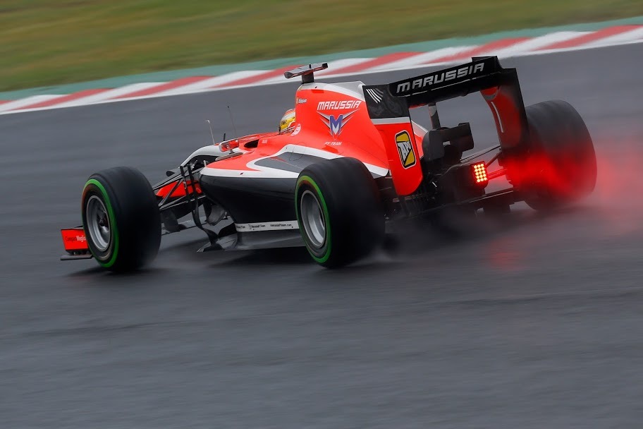 Jules Bianchi, a los mandos de un Marussia F1 Team en el circuito de...