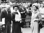 El Duque de Windsor, Eduardo VIII, junto a su cnyuge Wallis Simpson...
