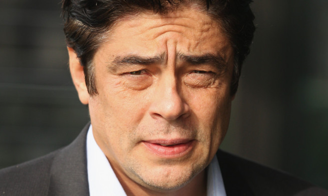 El actor Benicio del Toro.