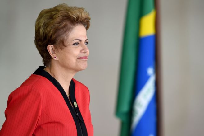 La presidenta de Brasil, Dilma Rousseff, en Brasilia.
