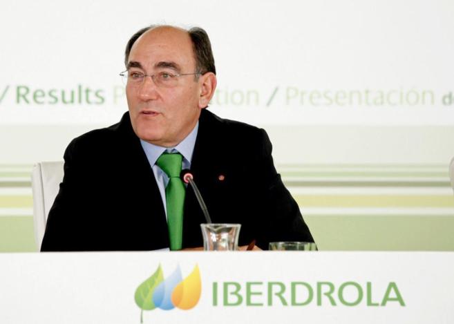 El presidente de Iberdrola, Ignacio Galn, presenta los resultados...