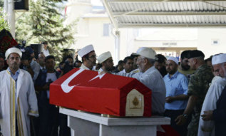 Funeral de un soldado turco fallecido en los ataques con el IS