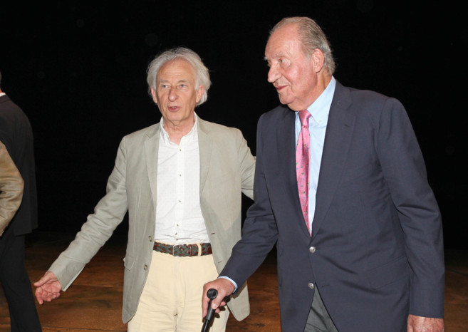 El Rey Don Juan Carlos, con Albert Boadella.