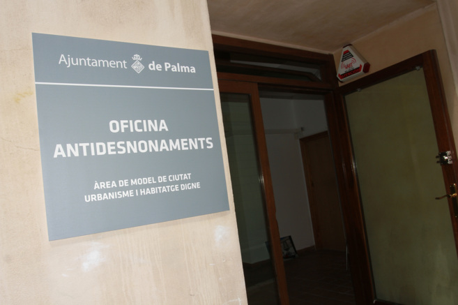 El ayuntamiento de Palma abre una oficina antidesahucis en la calle...