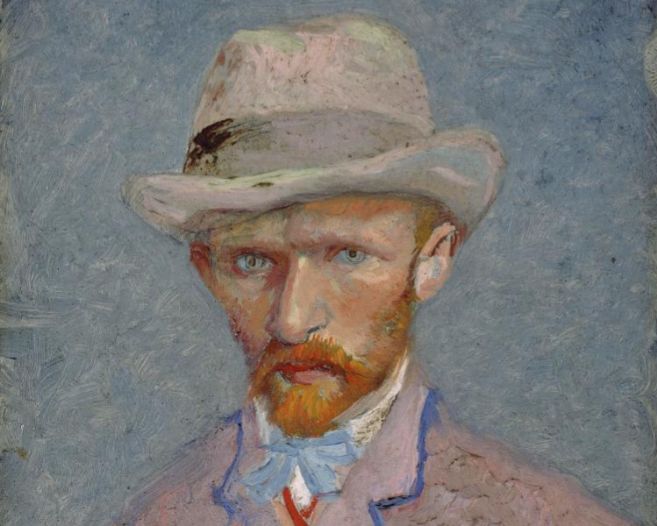 Autorretrato de Vicent Van Gogh.