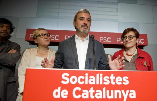 El lder del PSC en el Ayuntamiento de Barcelona, Jaume Collboni, en...