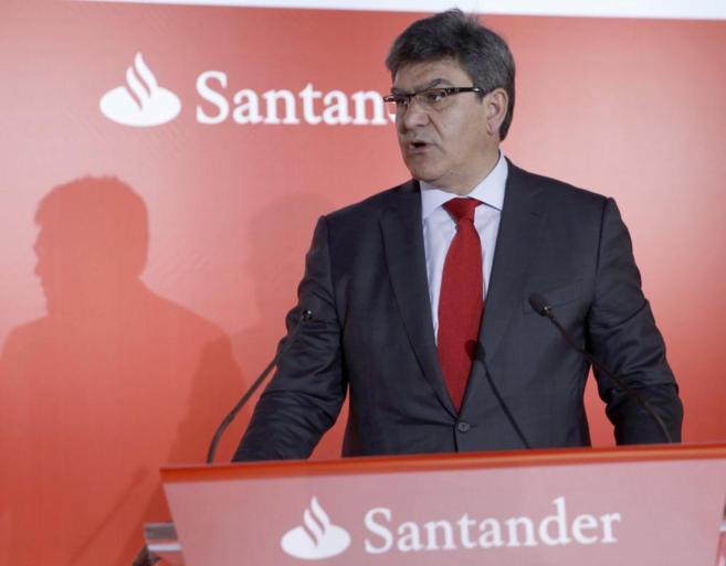 El consejero delegado del Banco de Santander, José Antonio Álvarez,...