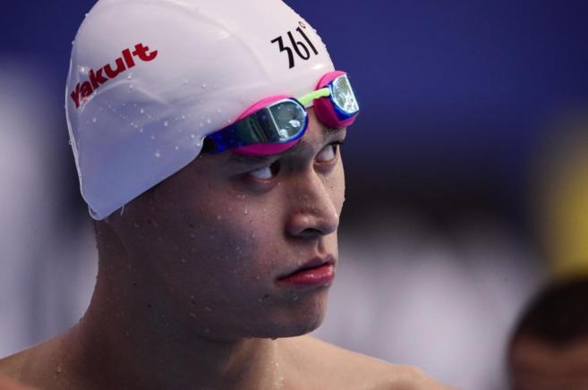 El nadador chino, durante el Mundial de Kazn.