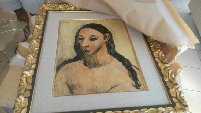El cuadro 'Cabeza de mujer joven' de Picasso