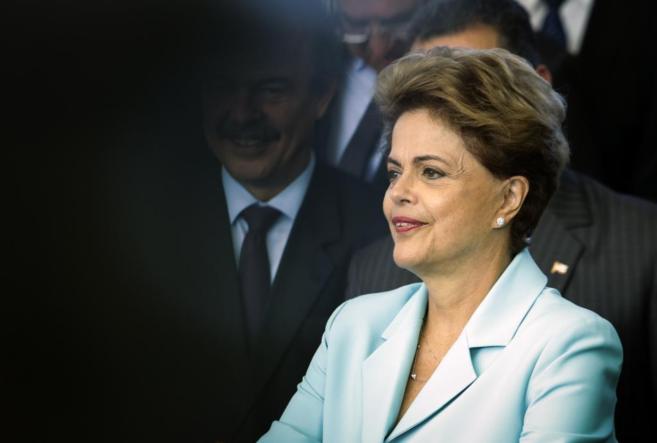 Dilma Rousseff, presidenta de Brasil.