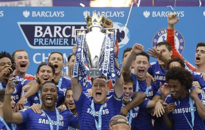 Celebracin del Chelsea de la Premier League 2014-15