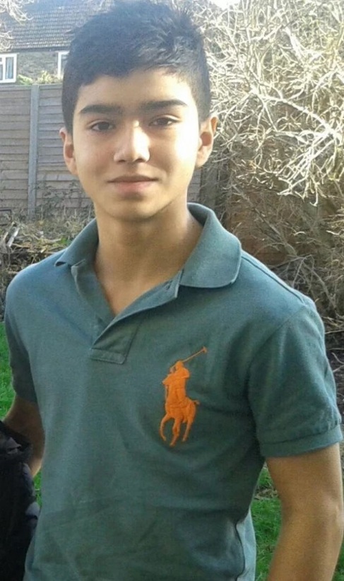 Daniel Pea Snchez, de 13 aos, espaol desaparecido en Londres.