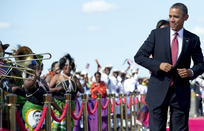 Barack Obama, preparado para bailar.