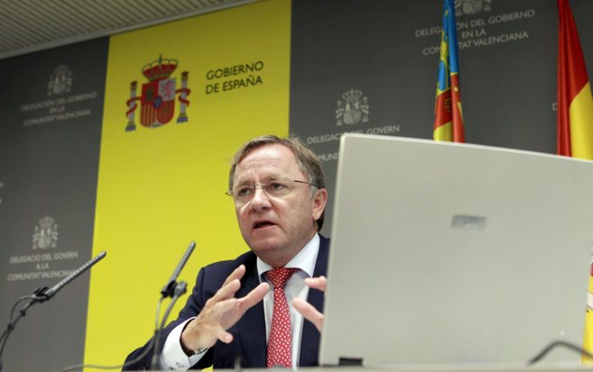 El delegado del Gobierno, Juan Carlos Moragues, en una imagen de...