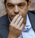 Alexis Tsipras durante la reunin del Parlamento del jueves por la...