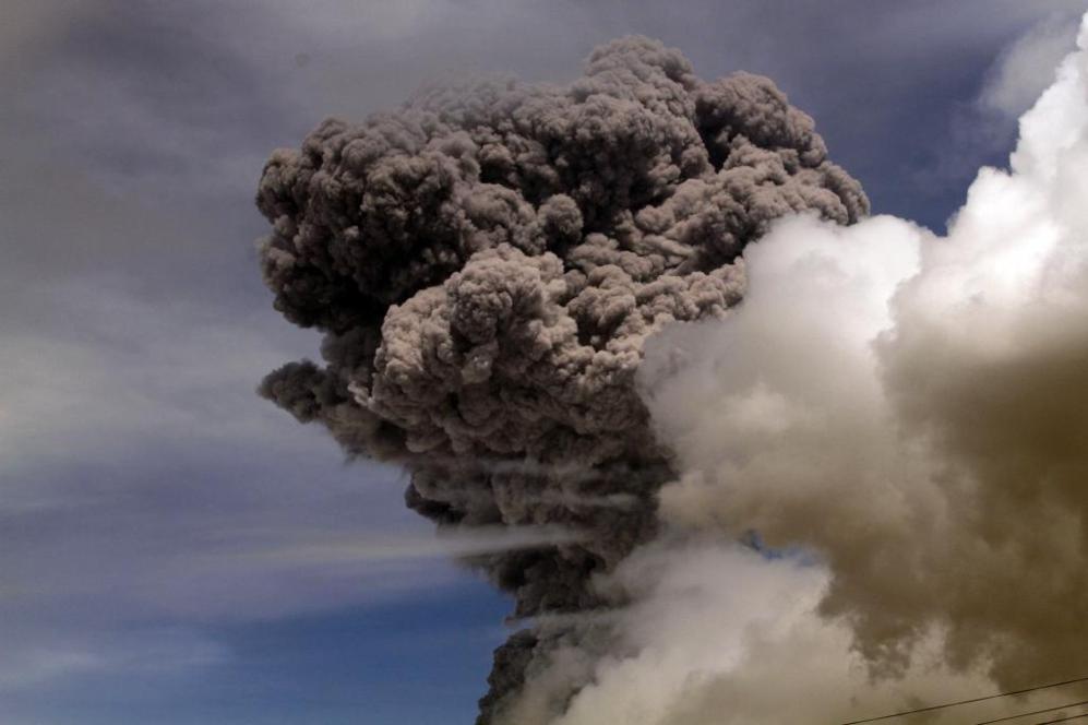 Las explosiones que se han producido en el volcn Cotopaxi, cerca de...