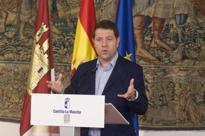 El presidente de la Junta de Comunidades de Castilla-La Mancha,...