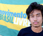 Kim Kataguiri, lder del Movimiento Brasil Libre.