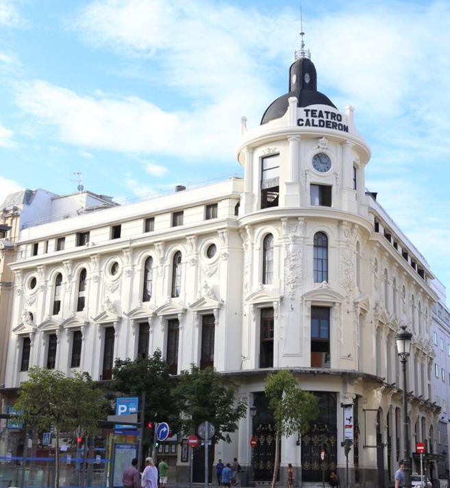El teatro Caldern de Madrid, restaurado para su apertura.