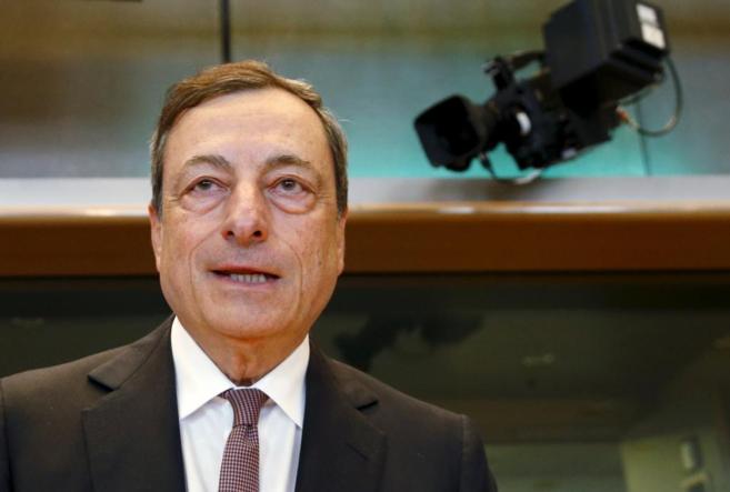 El presidente del banco Central Europeo, Mario Draghi