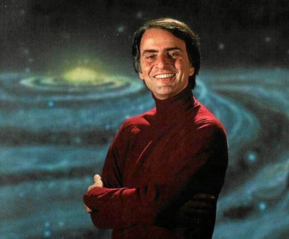 El astrofsico Carl Sagan.