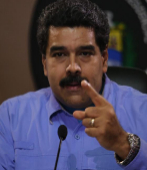 Nicols Maduro este viernes en Caracas, Venezuela.