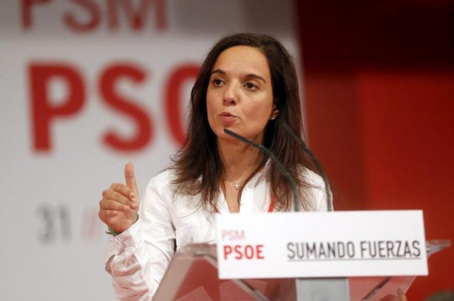 La lder del PSOE-M, Sara Hernndez.