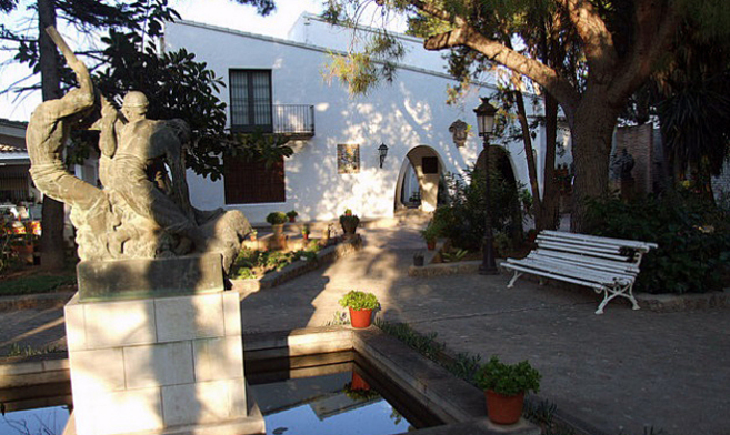 Casa museo del artista Vicente Llorens Poy, en la calle Ermita.