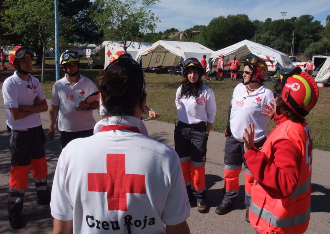 Cruz Roja es una de las ONG con actividad en la ciudad.