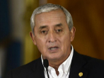El presidente de Guatemala, Otto Prez Molina, durante un acto.