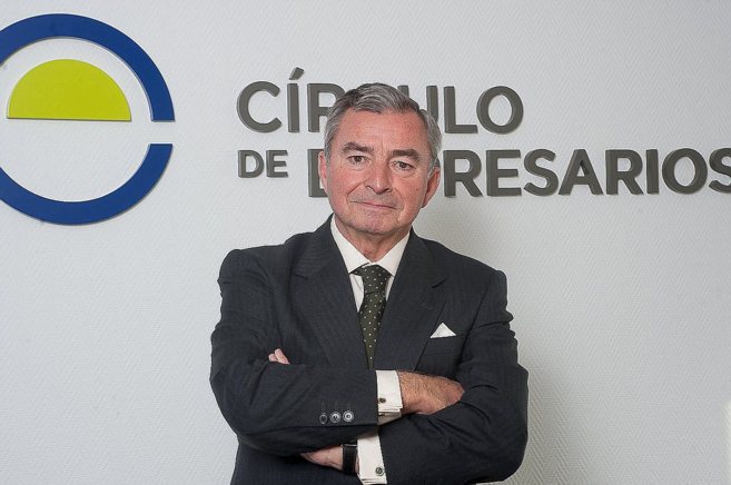 El presidente del Crculo de Empresarios, Javier Vega de Seoane.