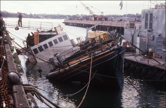 Una imagen de archivo tomada el 14 de agosto del 1985 del barco de...