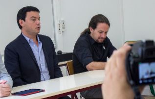 Nacho lvarez, responsable econmico de Podemos, el economista...