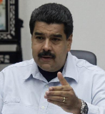 El presidente venezolano, Nicols Maduro, durante el Consejo de...