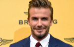 David Beckham durante un evento celebrado en Madrid.