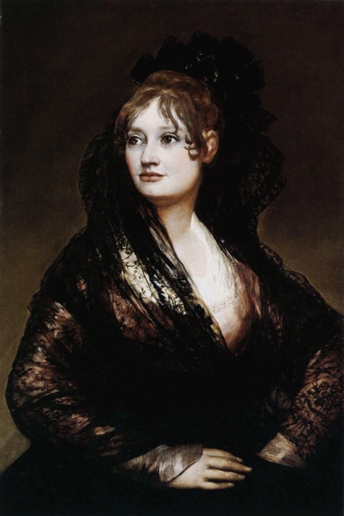 'Retrato de Doa Isabel de Porcel' de Goya (1806).