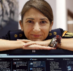 Carolina Gonzalez, responsable de redes sociales de la Polica...