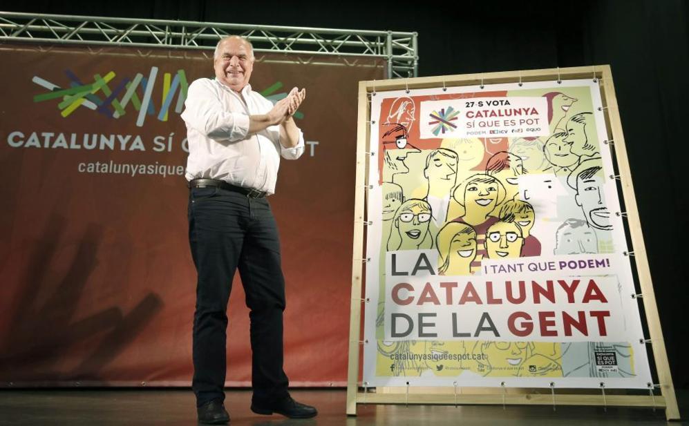 El candidato a la Generalitat por Catalunya S que es Pot, Llus...